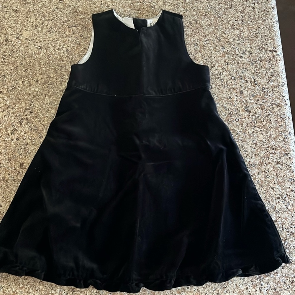 Girls GAP velvet sleeveless dress, size 4